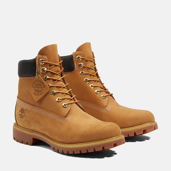 New Men's 6 Inch Premium WP Full Grain Leather Waterproof Boots